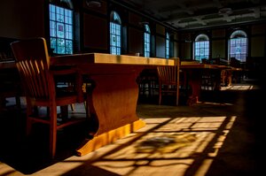 Interior shot of Main Library